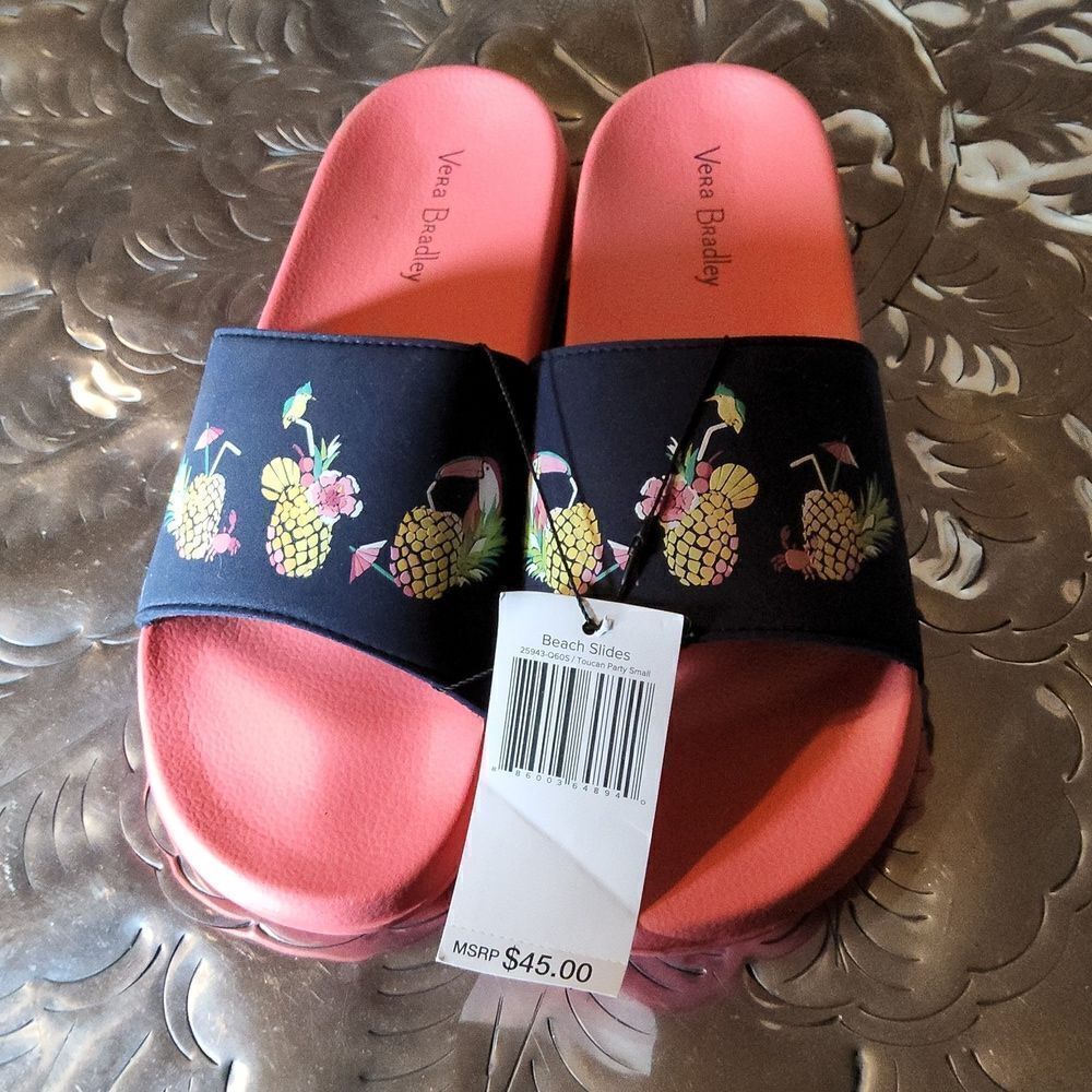 Vera Bradley NWT slides originally 45.00, I just never wore them,